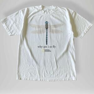 Style Dragonfly Heavy Cotton Tee Nature-Inspired Design 1